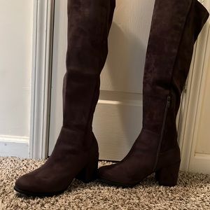 Over the knees boots